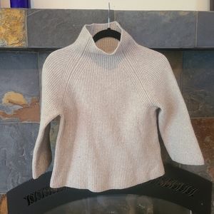 Annette Gortz Cream Colored Merino Wool Turtleneck Sweater size XS